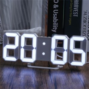 New Digital Led Wall Clock Large Display Home Decor