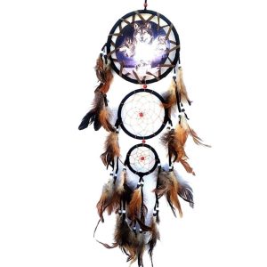 Wolf Dream Catcher Home Decoration