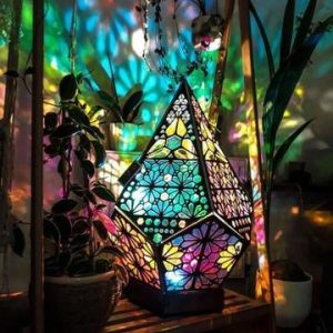Floor Lamp - Wooden Bohemian Light For Home Decor