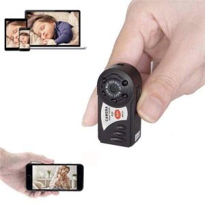 Ultra HD Mini Spy Hidden Camera with Audio and Night Vision - 4K Smartphone Security Camera