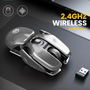 Ergonomic Wireless Metal Gaming Mouse: Proto Arc