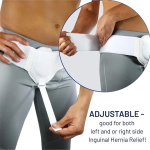 Hernia Belt - For Men - Effective Inguinal Support - Comfortable & Adjustable Relief