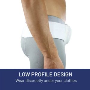 Top-Rated Inguinal Hernia Belt Expert Consult - Left Or Right Side Support With Adjustable Waist Strap For Men