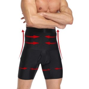 Men Compression Slimming Shapewear Shorts