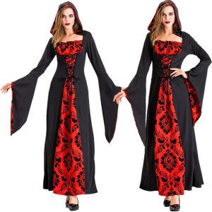 Halloween Costumes Witch Vampire Masquerade Party Costume Uniform