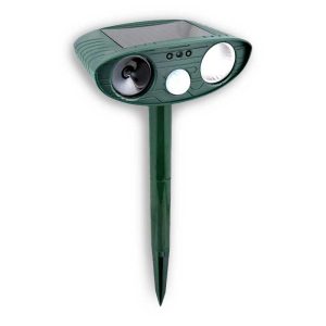 Ultrasonic Deer Repeller - Solar Powered - Flashing Light
