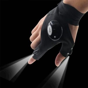 Led Gloves With Waterproof Lights(left And Right)