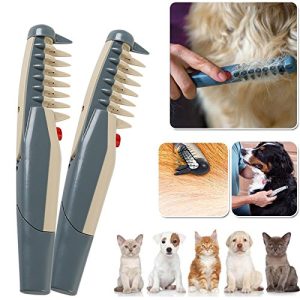Electric Dog Cat Comb Hair Trimming Grooming