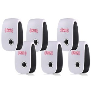 6-pack: Ultrasonic Plug In Pest Repeller