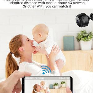 Night Vision Mini Surveillance Camera Wireless Security At Your Fingertips