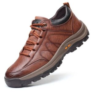 Men's Casual Hand Stitching Arch Support & Non-slip Breathable Shoes