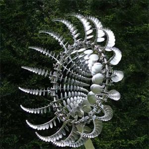 New Anti-rust Magical Metal Windmill-kinetic Metal Wind Spinners