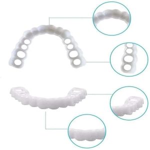 Dental Veneers Revamp Your Smile Instantly - Upper & Lower Snap On