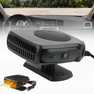12V Portable Car Heater Fan Defroster – 150W/300W Ceramic Fast Heating & Cooling for Vehicle Windshield