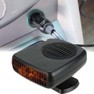 12-volt Car Heaters - 150W/300W Ceramic Fast Heating & Cooling for Vehicle Windshield
