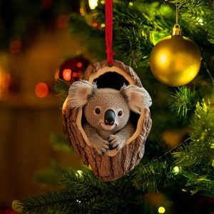 Handmade Animal Christmas Ornament - Unique Wildlife Tree Decorations