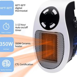 Basic Space Heater With Remote - Top-Rated Portable Space Heater