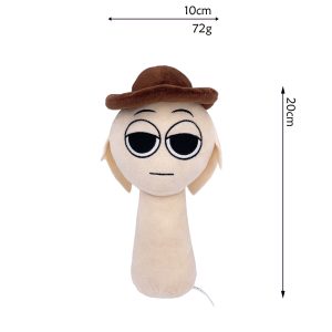 Sprunki Horror Game Plush Toy Pillow | Cute Soft Stuffed Cartoon Doll for Kids | Birthday Christmas Gift - 1pcs-15