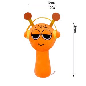 Sprunki Horror Game Plush Toy Pillow | Cute Soft Stuffed Cartoon Doll for Kids | Birthday Christmas Gift - 1pcs-1