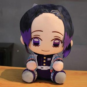 Demon Slayer Plush Doll 20cm - Kimetsu no Yaiba Nezuko, Tanjiro, Zenitsu, Kyoujurou Anime Toys - CRIMSON