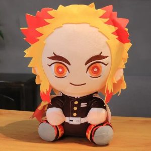 Demon Slayer Plush Doll 20cm - Kimetsu no Yaiba Nezuko, Tanjiro, Zenitsu, Kyoujurou Anime Toys - Orchid