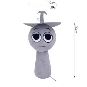 Sprunki Horror Game Plush Toy Pillow | Cute Soft Stuffed Cartoon Doll for Kids | Birthday Christmas Gift - 1pcs-12