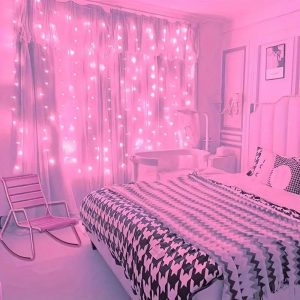 USB Powered LED Curtain String Lights with Remote Control (3 Styles)