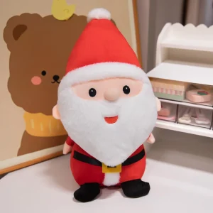 Christmas Plush Toy Collection - Stuffed Animal Dolls for Kids & Home Decor - Santa Claus