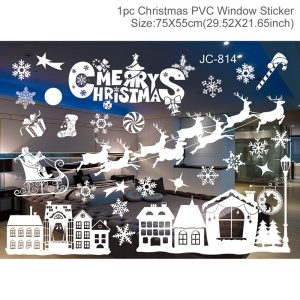 Reusable Christmas Window Clings - Waterproof Static Decals for Home Decor - sticker 5