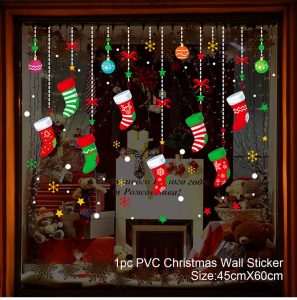 Reusable Christmas Window Clings - Waterproof Static Decals for Home Decor - sticker 9