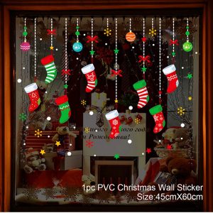 Reusable Christmas Window Clings - Waterproof Static Decals for Home Decor - sticker 9