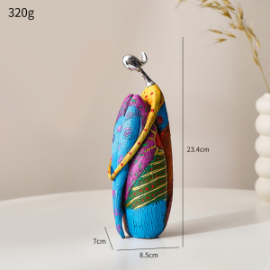 Abstract Character Sculpture - Modern Resin Desktop Art Ornaments - B