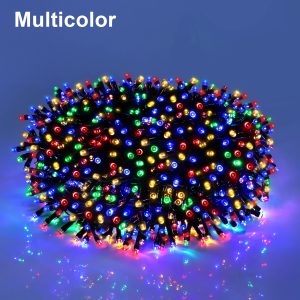 24V Low-Voltage LED Christmas String Lights - IP65 Waterproof Fairy Garland - RGB
