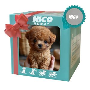 Electronic Interactive Plush Puppy Toy - Smart Simulation Robot Dog Doll for Kids - B