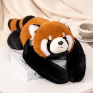 65cm Long-Arm Animal Plush Toy Pillow - Soft Raccoon, Panda, Sloth, Koala, Dinosaur - Raccoon Krq