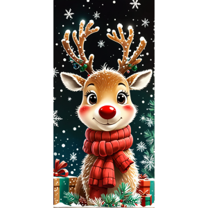 Christmas Door Cover Merry Christmas Background Banner Xmas Fabric Door Banner Photography Hanging Cover Photo Booth Props Decor - Style 4-180x90cm